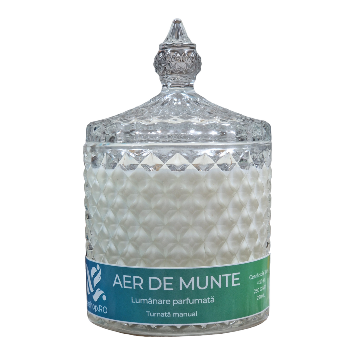 Lumânare soia Bombonieră. Aer de Munte
