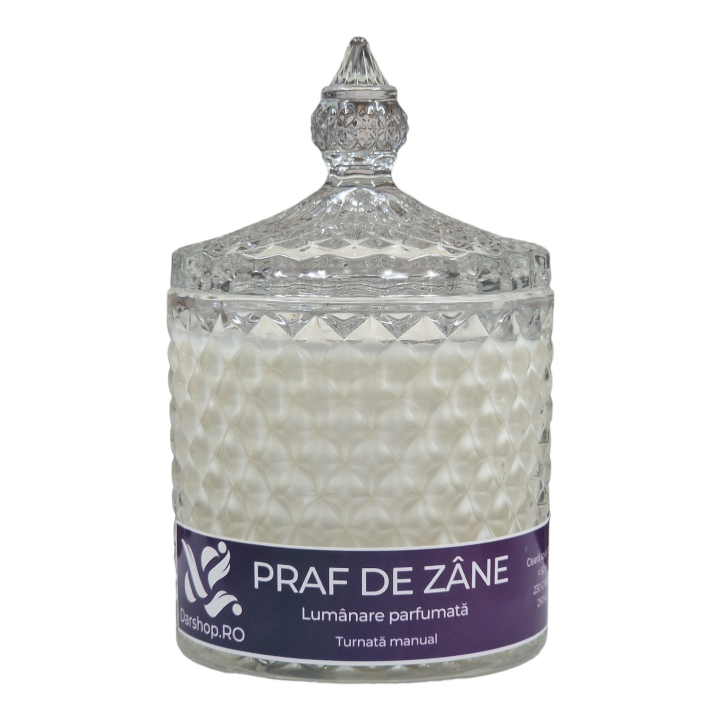 Lumânare soia Bombonieră. Praf de zâne