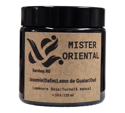 Mister Oriental. Lumânare soia