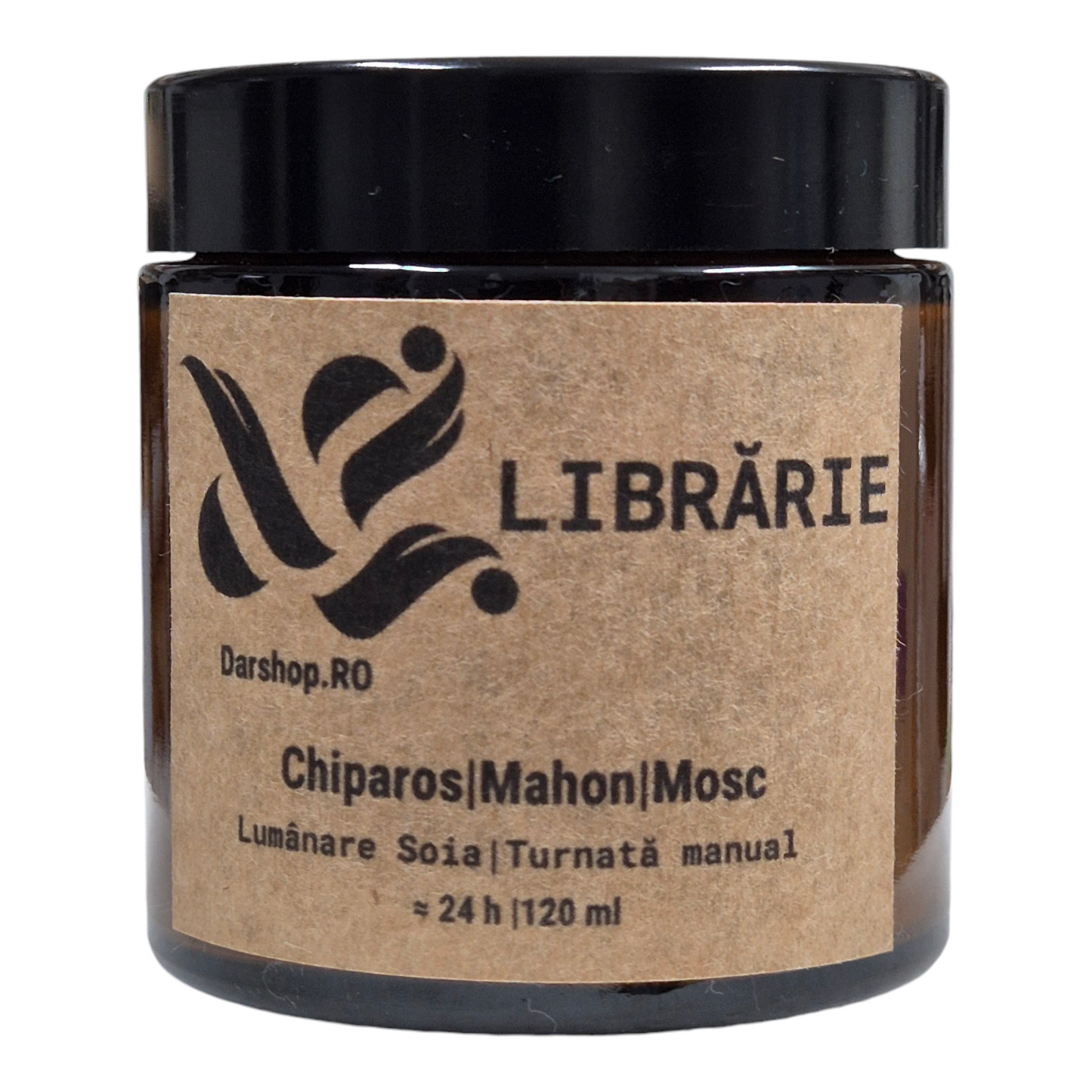 Librărie. Lumânare soia.