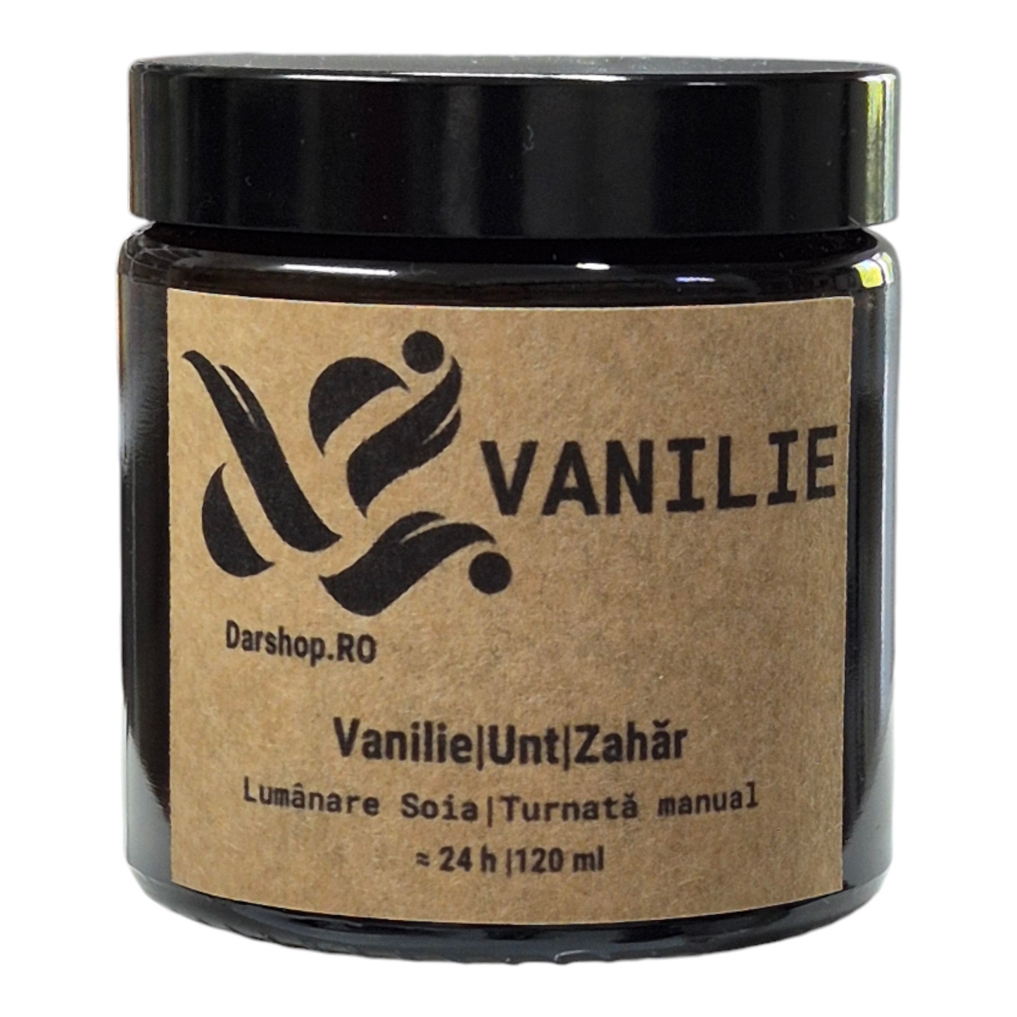 Vanilie. Lumânare soia