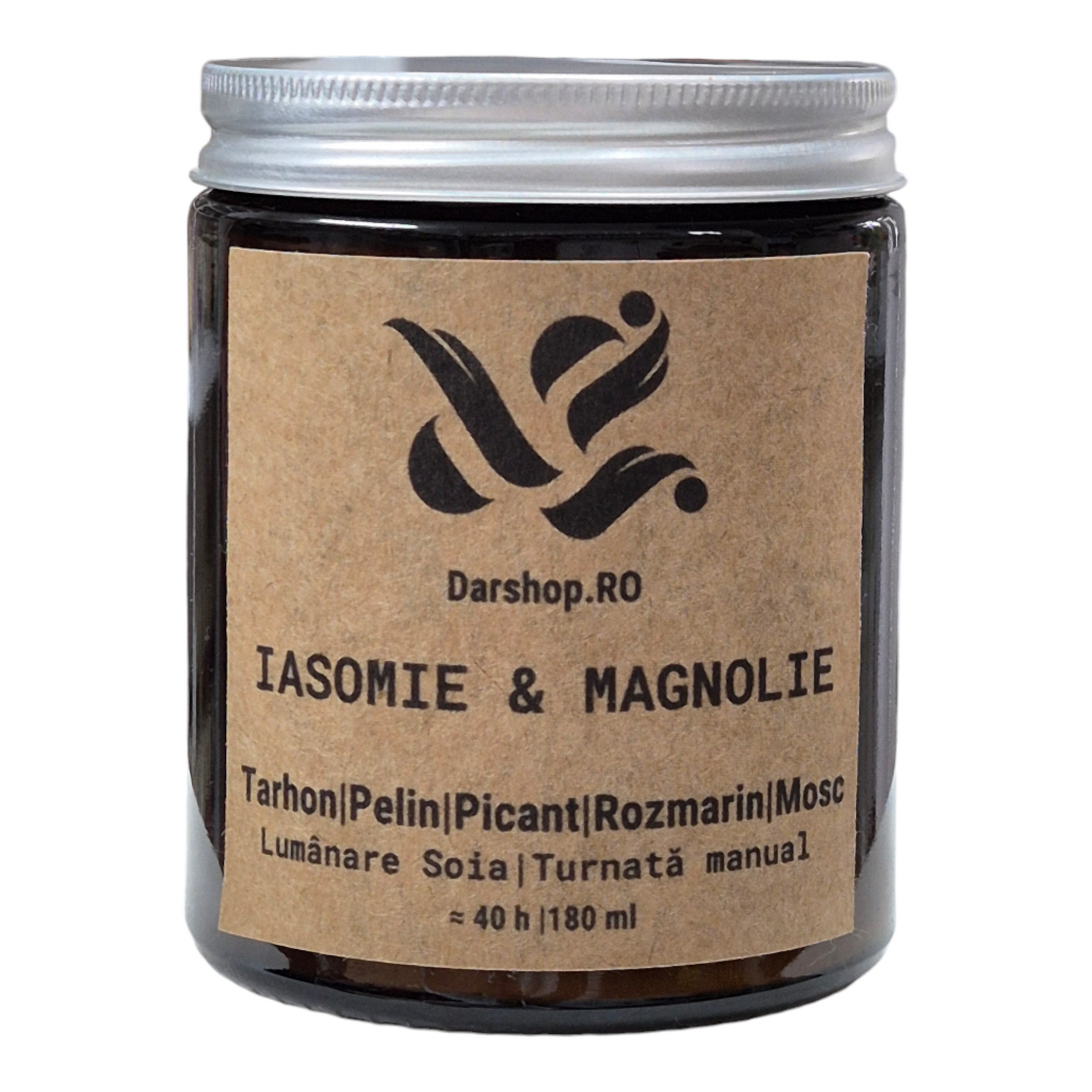 Iasomie și Magnolie. Lumânare soia