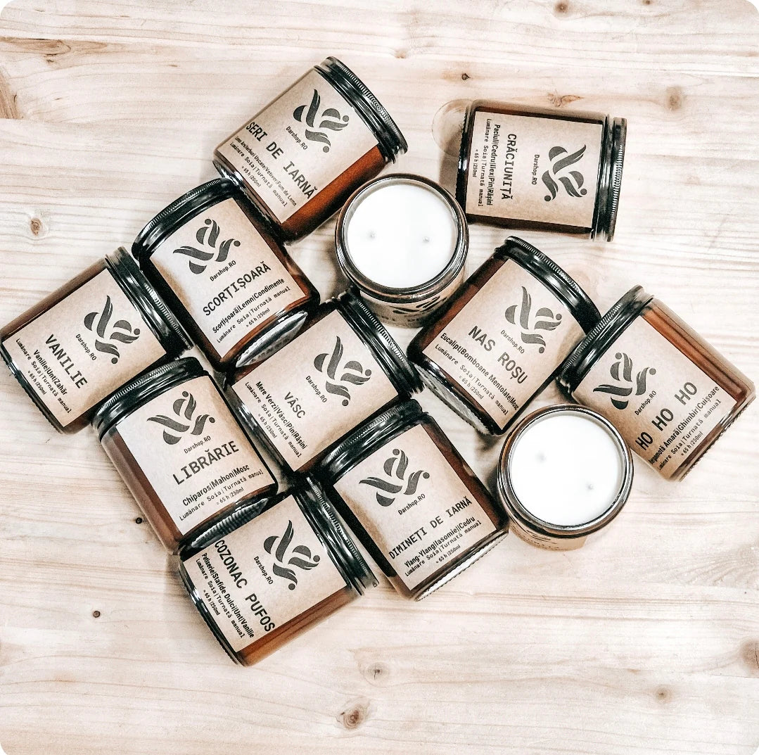 Lumânare soia, 250 ml. Ediție Limitată