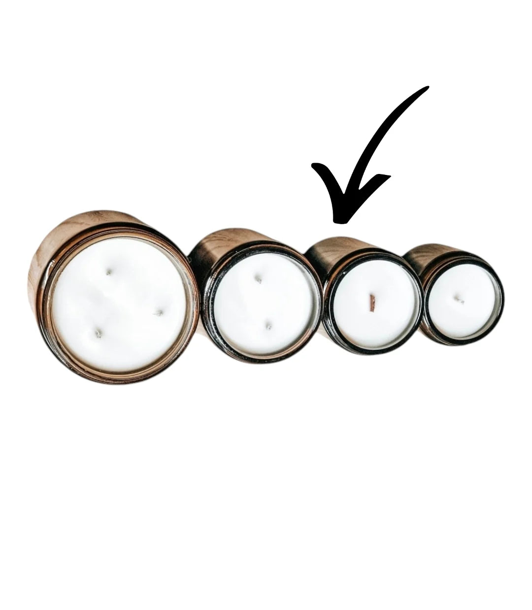 Lumânare parfumată ceară soia. Caramel sărat