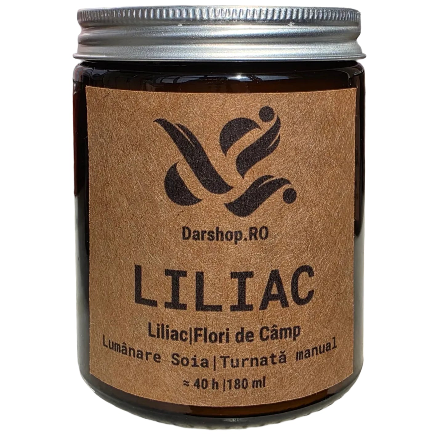 lumanare parfumata soia liliac