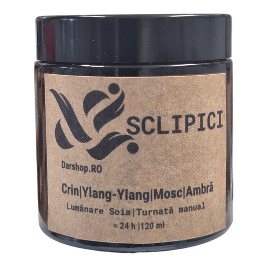 Sclipici. Lumânare soia