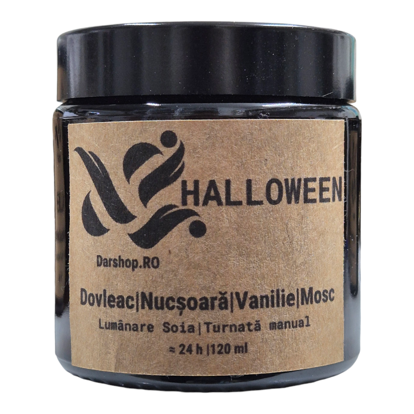 Halloween. Lumânare soia