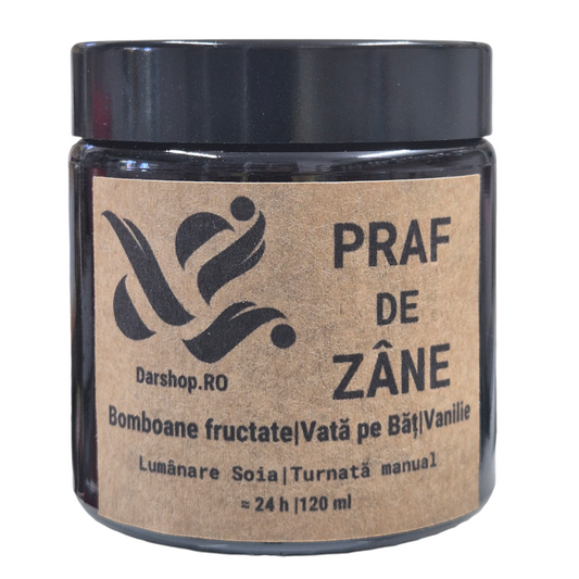 Praf de Zâne. Lumânare soia