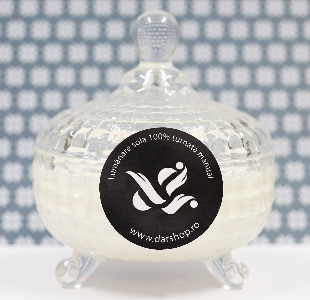 Lumânare soia bombonieră. Cafea