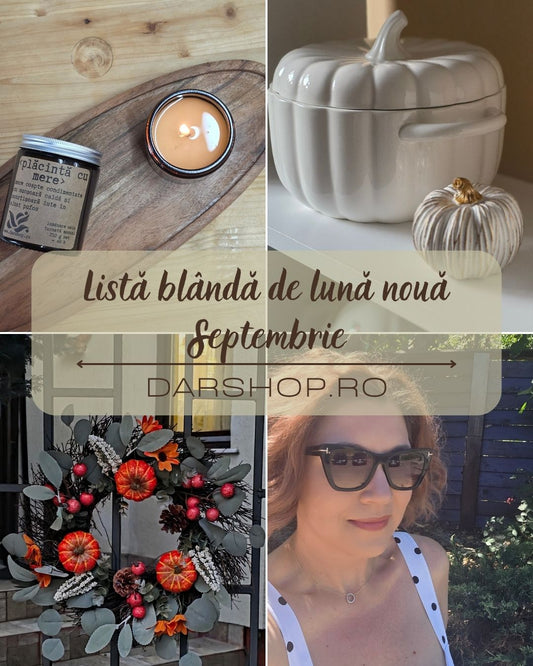 Lista blândă de lună nou. Septembrie