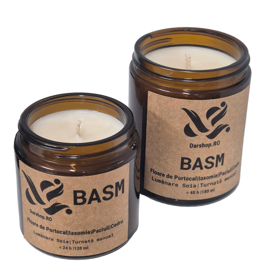 Basm. Lumânare soia
