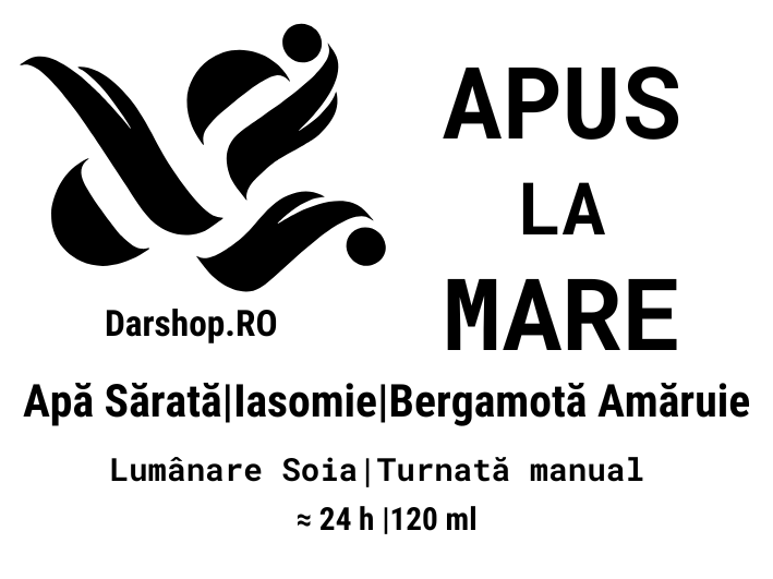 Apus la Mare. Lumânare soia