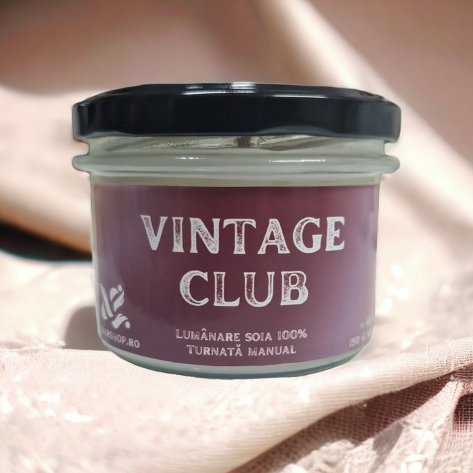 Lumânare parfumată soia Rural. Vintage club