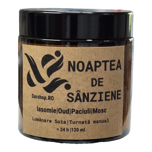 Lumânare parfumată ceară soia. Noaptea de Sânziene
