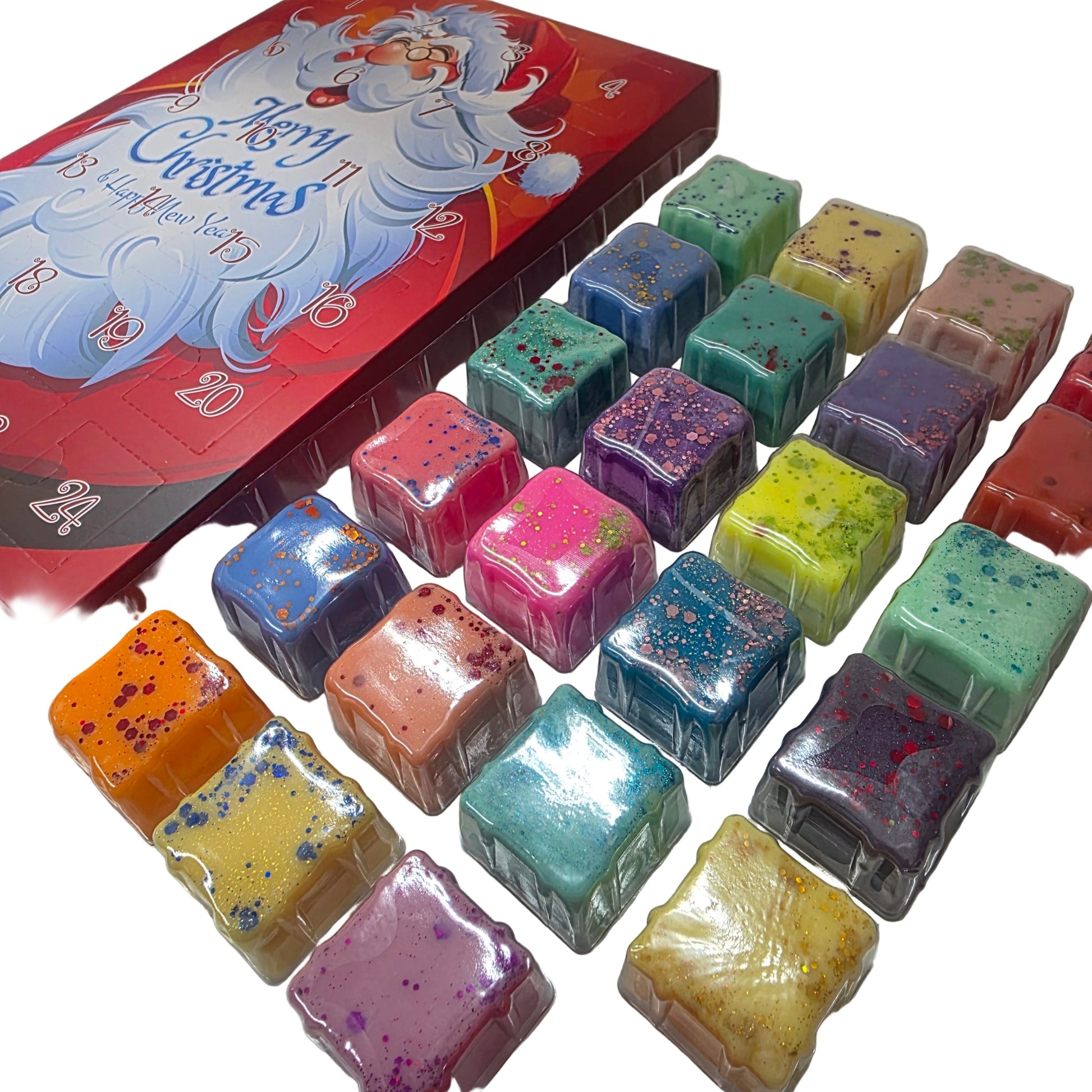 calendar advent cu wax mels ceara parfumata