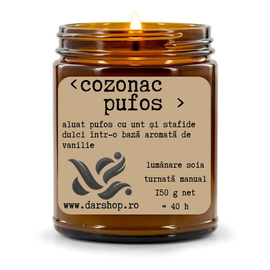 Cozonac Pufos. Lumânare soia