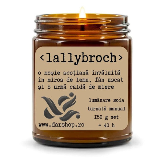 Lallybroch. Lumânare soia