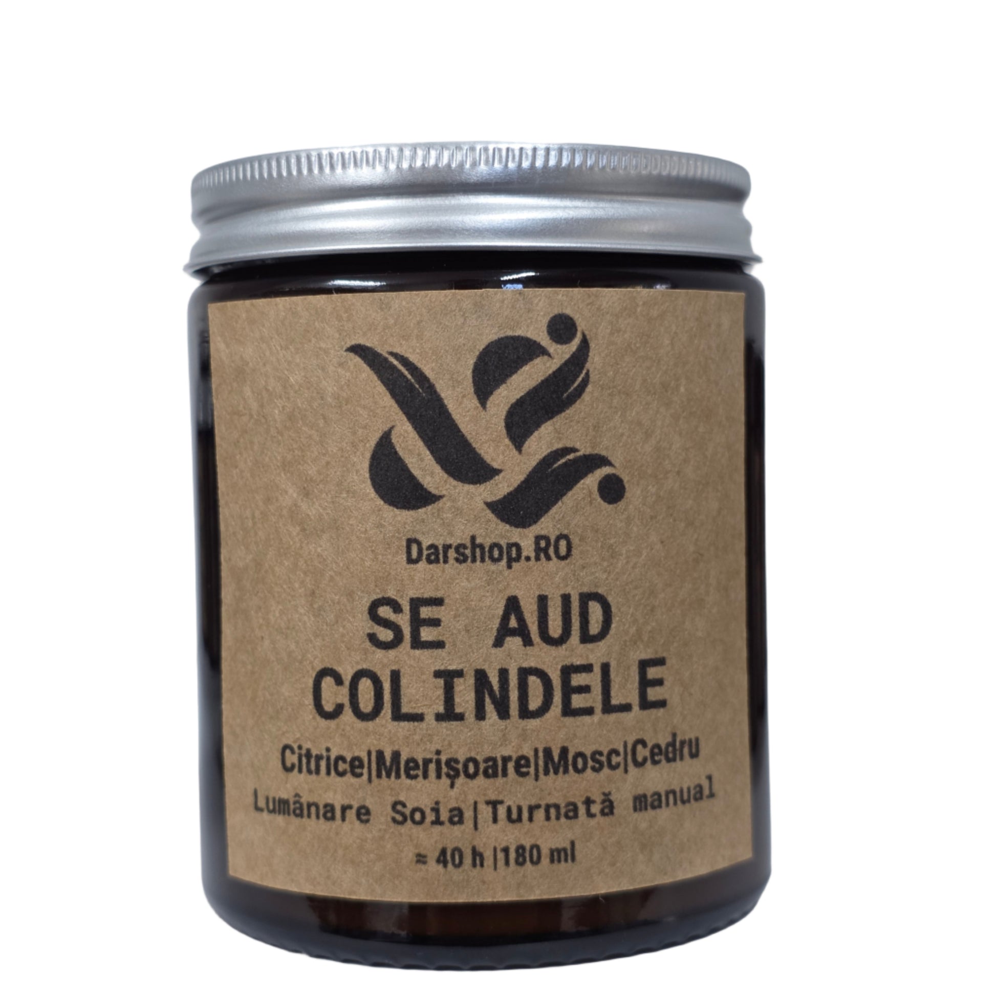 Lumânare Se aud colindele – soia naturală, aromă revigorantă și jucăușă, inspirată de colindele de iarnă.