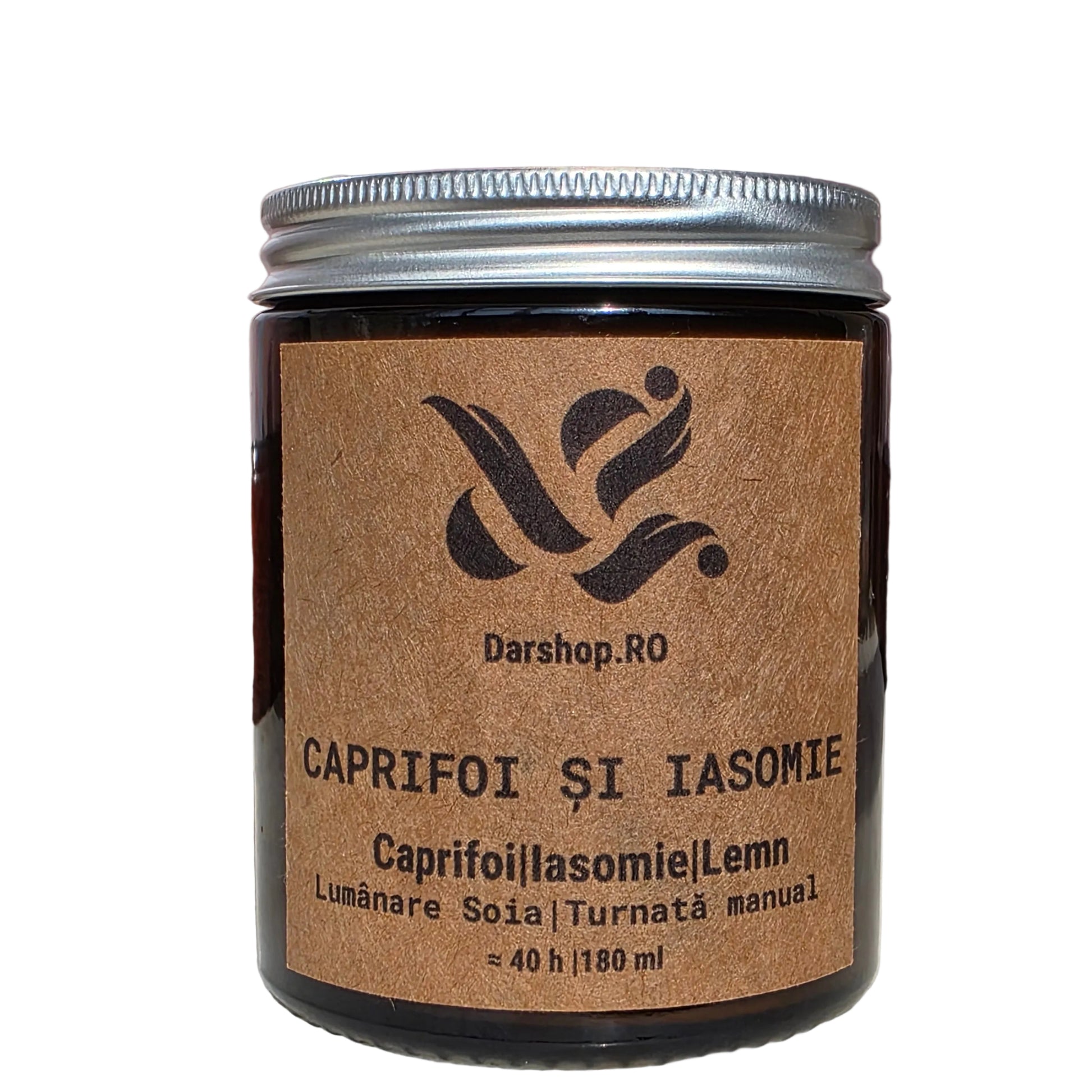 lumanare soia parfumata caprifoi si iasomie