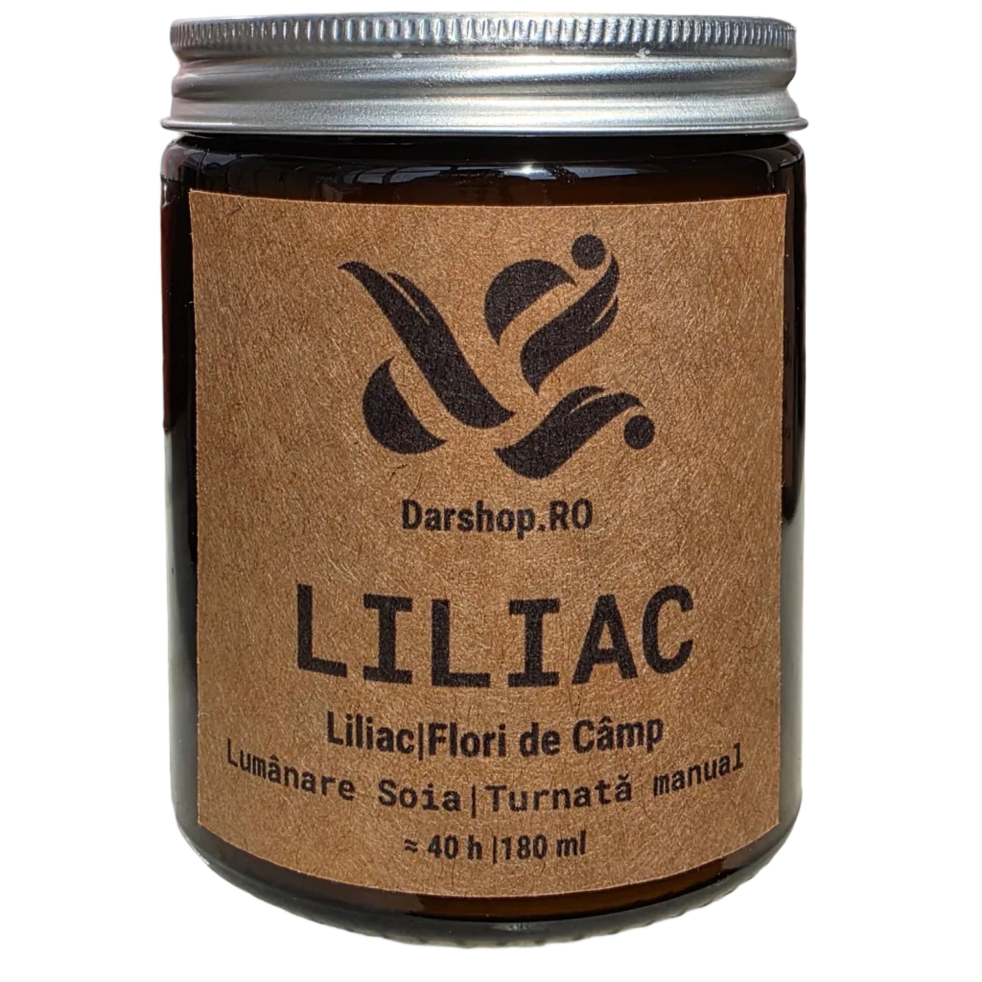 lumanare parfumata soia liliac