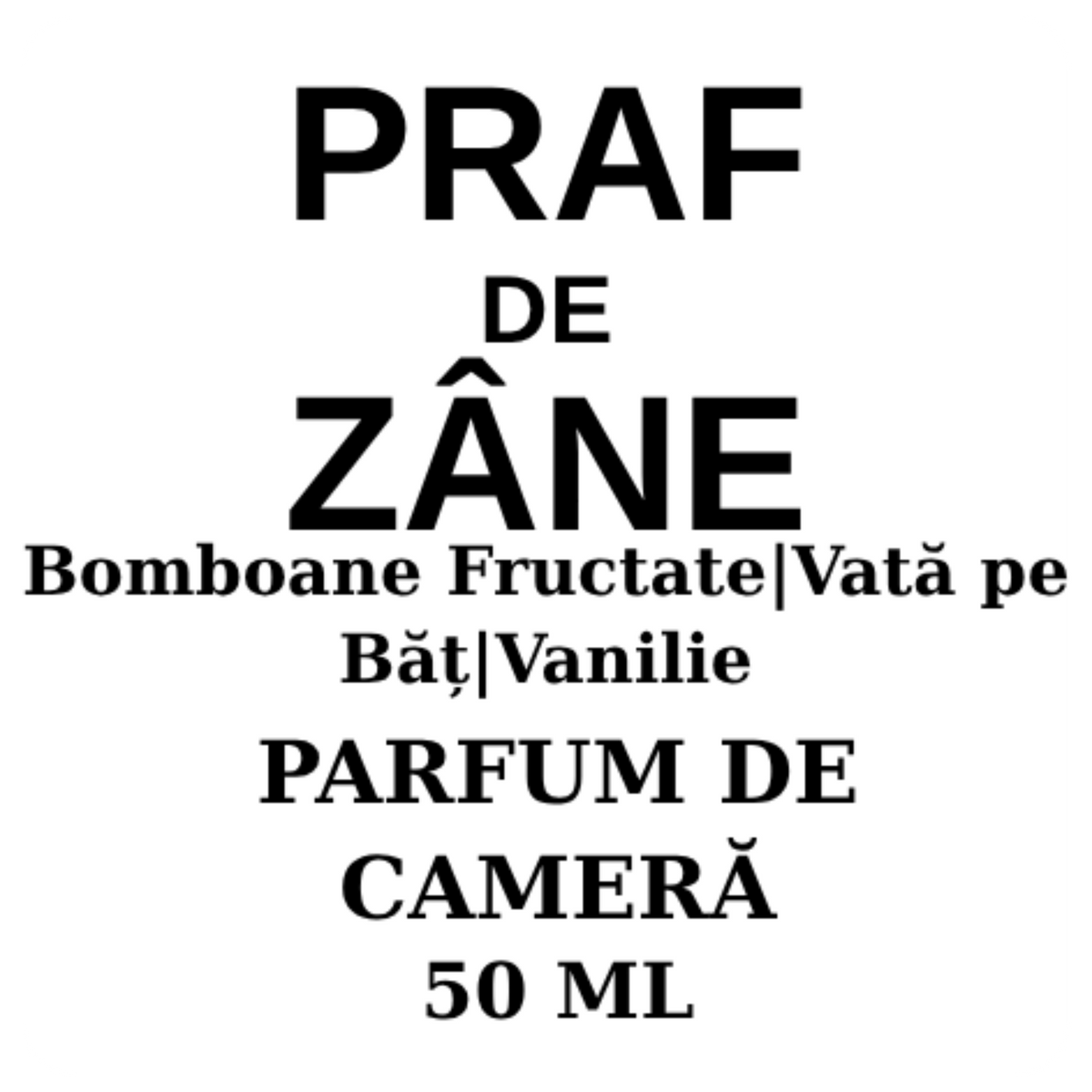 Praf de Zâne. Difuzor parfum (cu bețișoare)