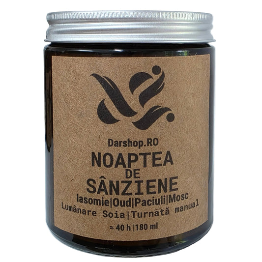 Noaptea de Sânziene. Lumânare soia
